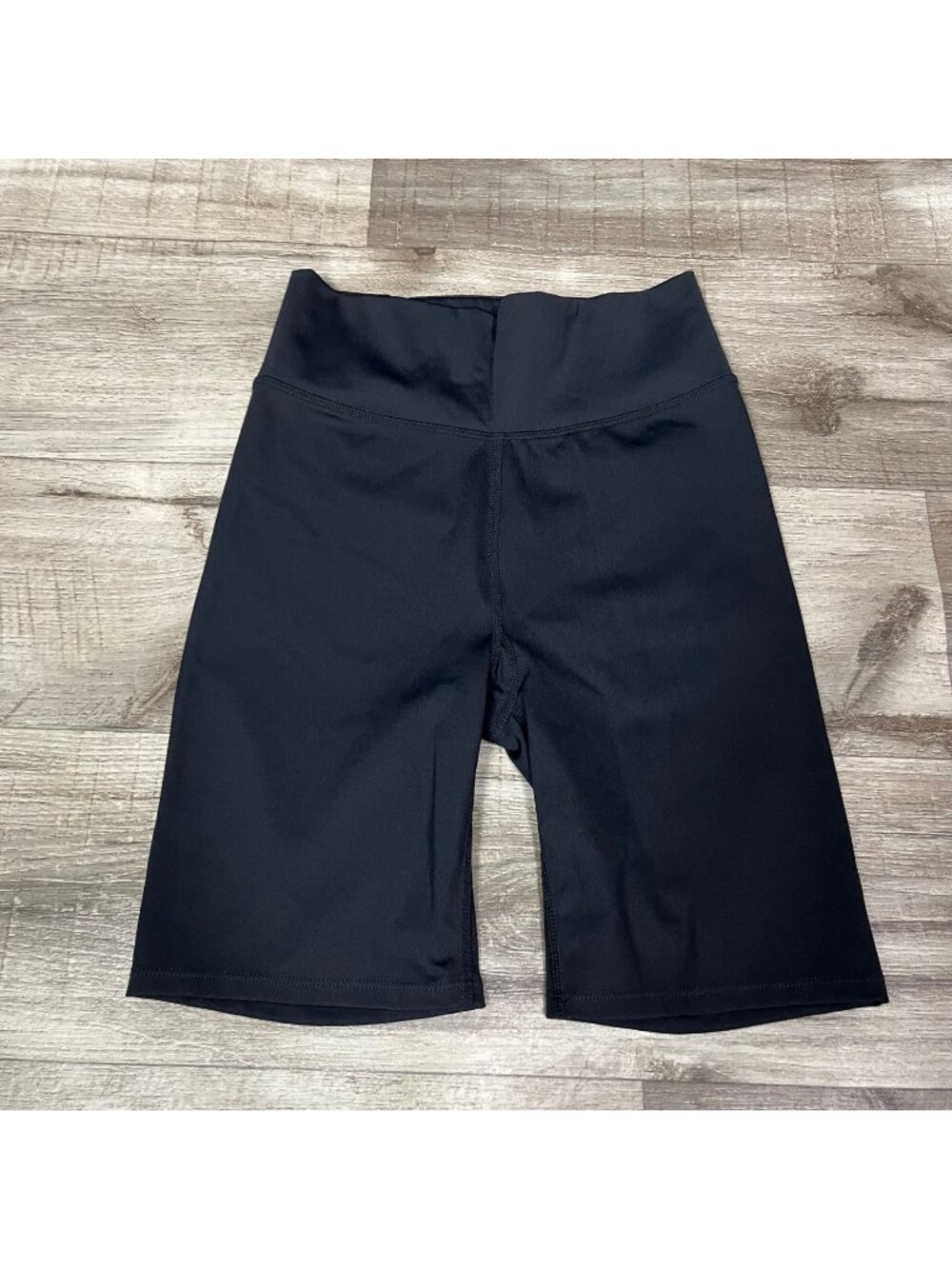Madewell Athletic MDL Form High Rise Biker Shorts Black Women’s Size XS